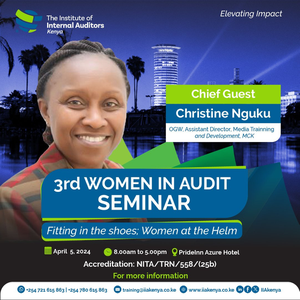 Christine Nguku, OGW (Assistant Director,in charge of Media Training and Curriculum Development at Media Council of Kenya)